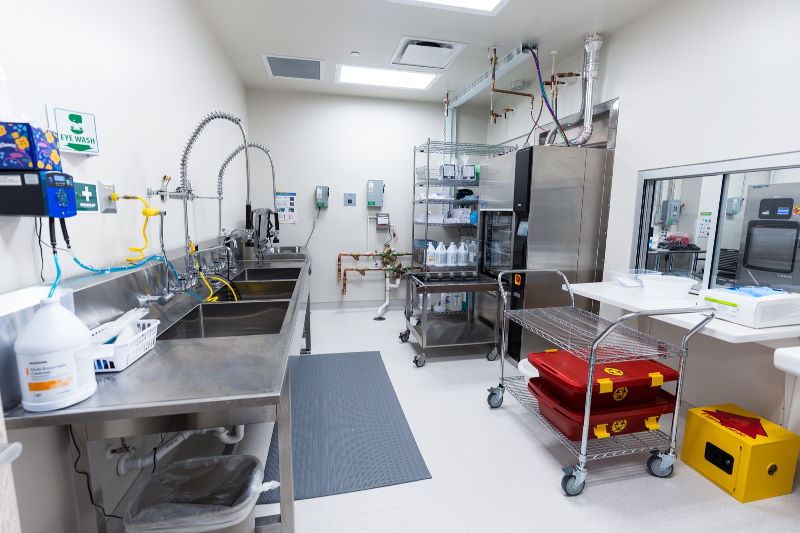The sterile processing department