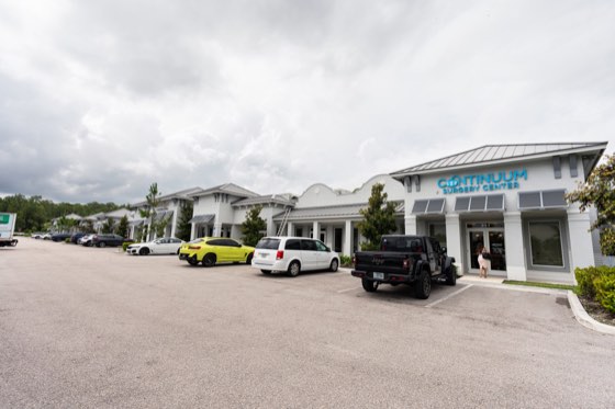 The exterior of the Naples facility